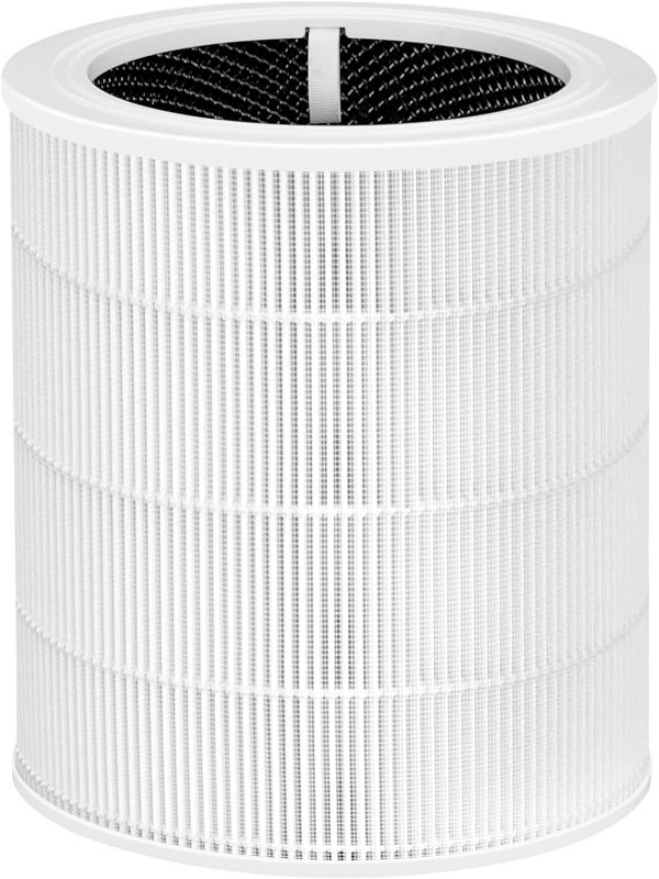 Photo 1 of Core 600S Replacement Filter for Levoit Air Purifier 600s Smart H13 True HEPA Core 600s-rf, White