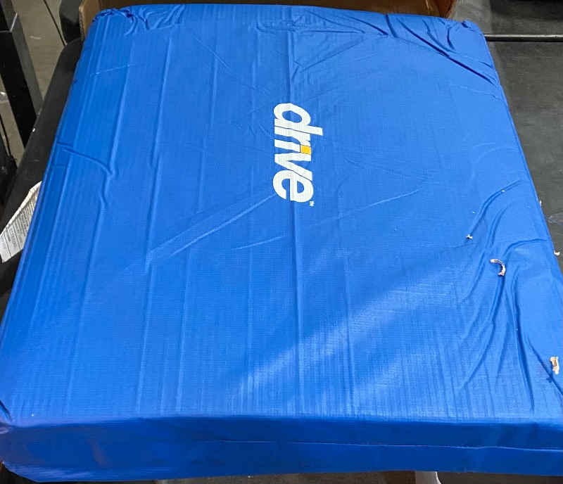 Photo 2 of Drive Medical 14700 Tri-Fold Bedside Mat, Blue