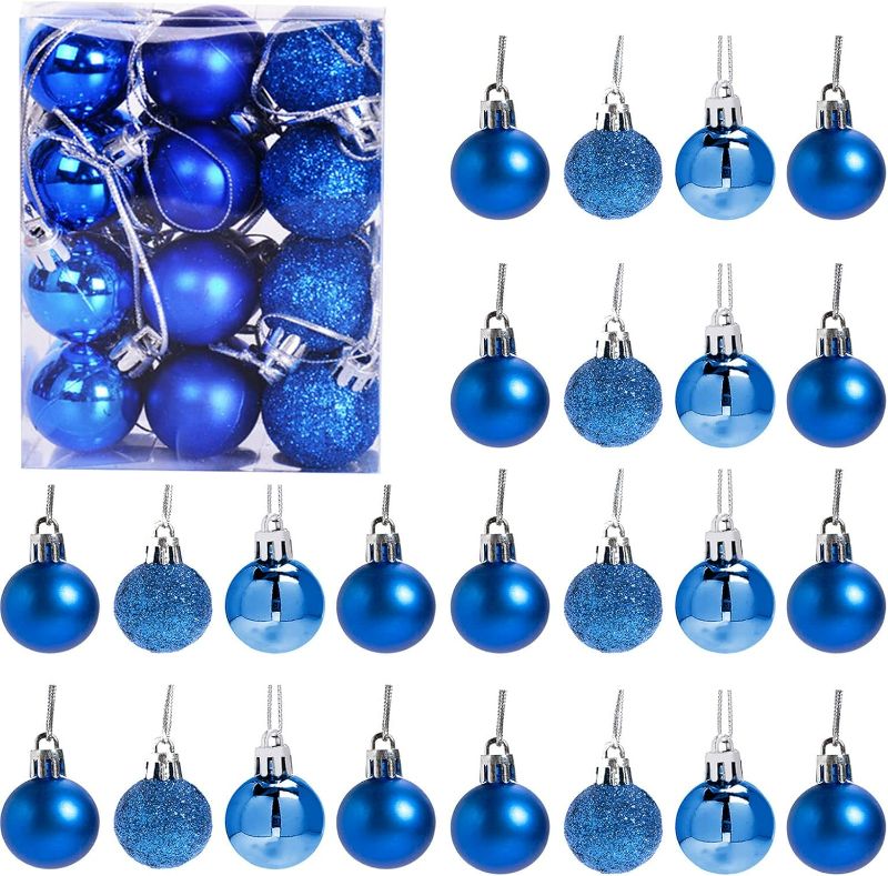 Photo 1 of 144 Mini blue TKYGU 30mm/1.8 inch Ornaments 