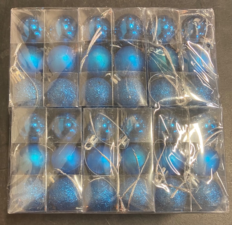 Photo 1 of 144 Mini blue TKYGU 30mm/1.8 inch Ornaments 