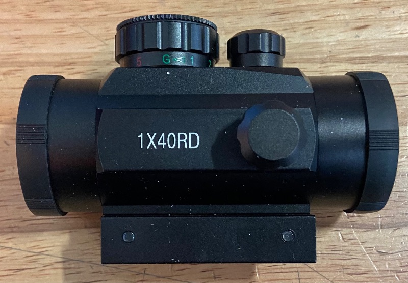 Photo 3 of RED DOT 1x30mm Reflex Green/Red/Blue 3 MOA Dot Sight with Dichroic Multi-Layer Coating, High Light Transmission Optic Lens, Dual Wide Rifle Scope,Fits 11/20mm Rail Mount