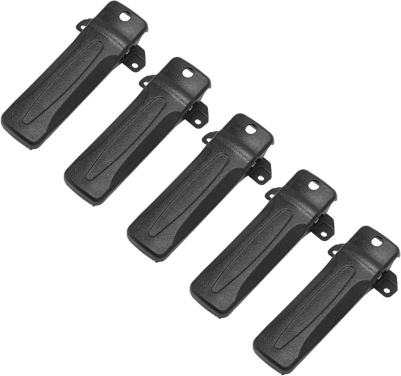 Photo 1 of 5Pcs Replacement Walkie Talkie Belt Clip for Kenwood TK3207 TK2207 TK3207G TK2207G Two Way Radios