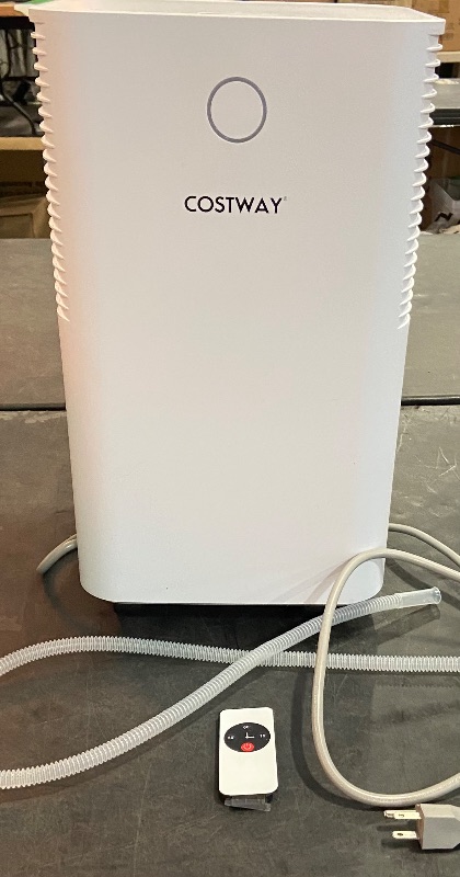 Photo 2 of COSTWAY 2000 Sq. Ft Dehumidifier for Home, 32 Pint Dehumidifier with 3 Modes, 2 Speeds, LED Touch Control Panel, 24H Timer Child Lock & Overflow Protection, Dehumidifier for Bedroom, Office, Basement