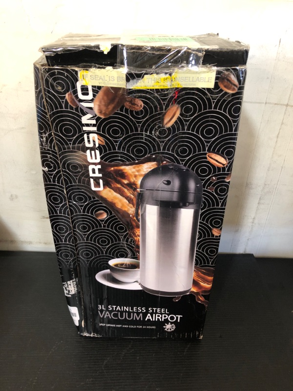 Photo 4 of  Airpot Pump  Insulated Coffee Carafe 