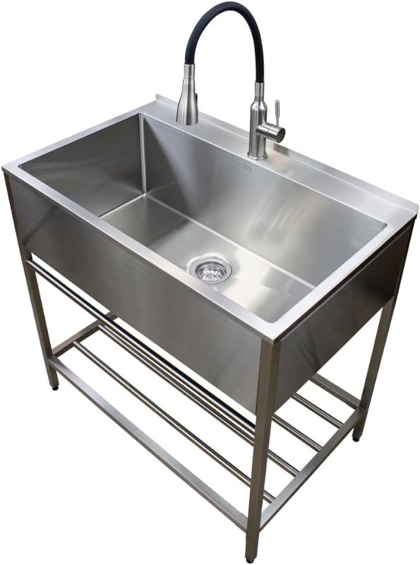 Photo 1 of  Stainless Steel Laundry Sink
