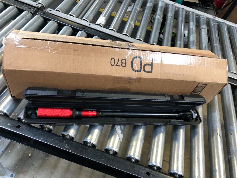 Photo 2 of 1/2 Inch Drive Click Torque Wrench, Dual-direction Torque Wrench 10-170.0ft.lb/13.60-230.5Nm, 72-tooth Torque Wrenches with Dual Range Scales, ±3% High Precision Torque Wrench For Bike 10-170FT.LB 1/2"