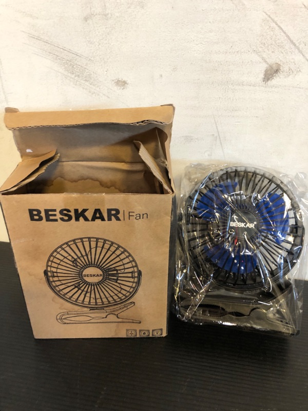 Photo 2 of BESKAR USB Powered Clip on Fan