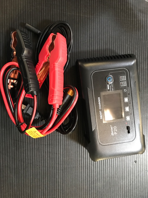 Photo 2 of 20-Amp Smart Battery Charger,12V/20A and 24V/10A.Lithium,Lifepo4,Lead-Acid(AGM/Gel/SLA..) Car Battery Charger,Trickle Charger, Maintainer/Pulse Repair Charger,for Car ,Boat,Motorcycle, Lawn Mower