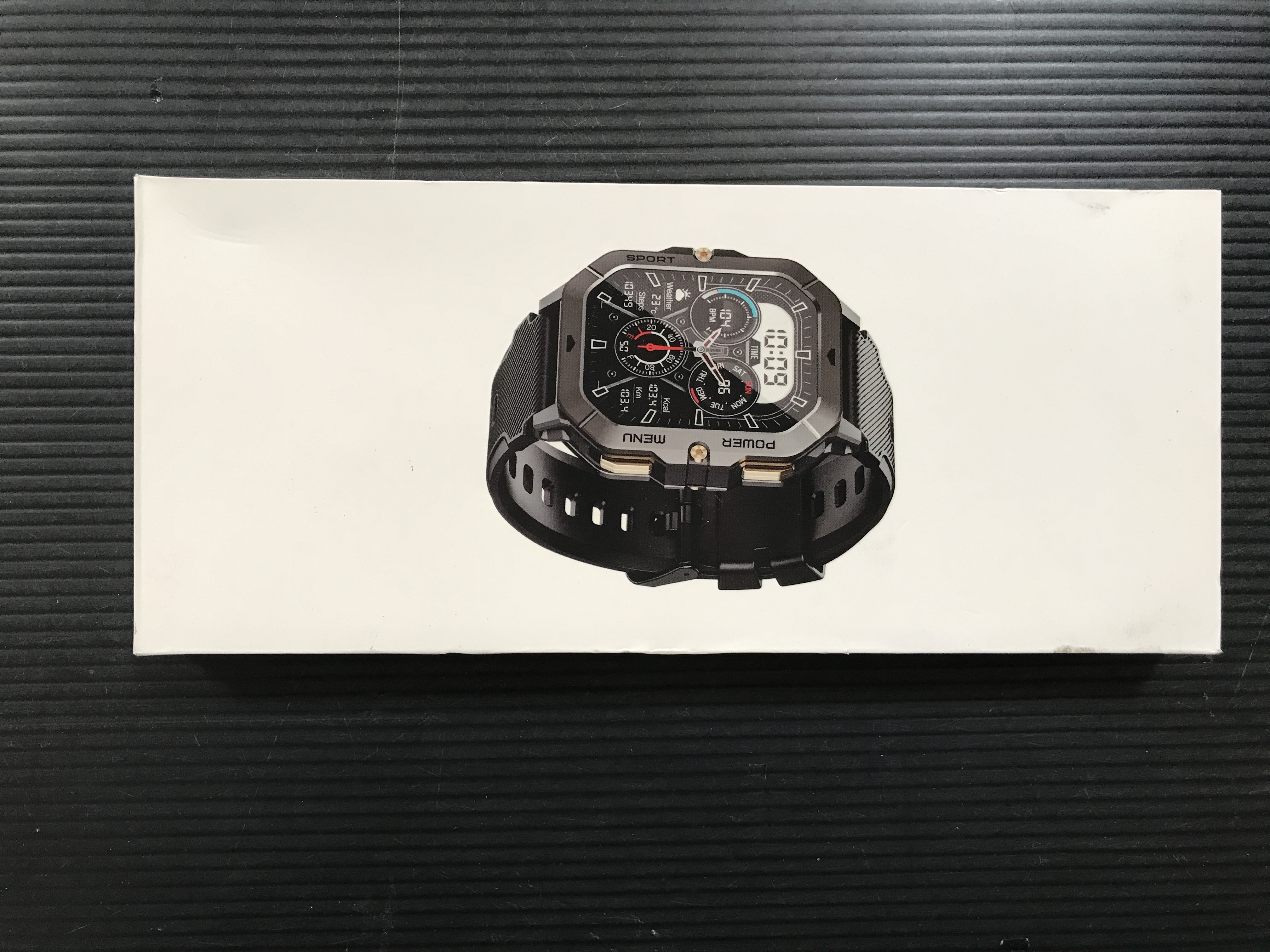 Photo 1 of Military Smart Watches for Men (Answer/Make Calls), 2.02'' Fitness Smart Watch for Android and iPhone, Waterproof Fitness Tracker with Blood Pressure/Heart Rate/Sleep/100+ Sport Modes, Watches for Men