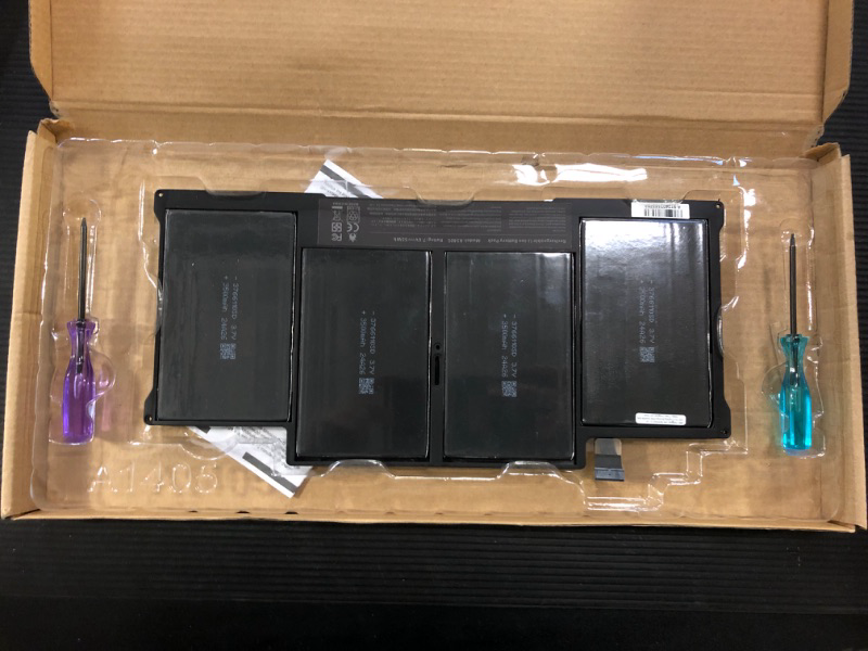 Photo 2 of A1466 A1405 Laptop Battery for MacBook Air 13 inch A1466 (Mid 2012,Mid 2013,Early 2014, Early 2015,2017) A1369(Late 2010,Mid 2011 Version) fits A1496 A1405 A1377- High Performance 7200mAh