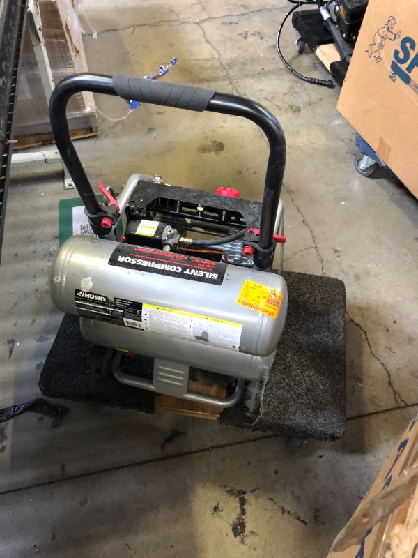 Photo 1 of 4.5 Gal. 175 PSI Portable Electric Quiet Air Compressor
