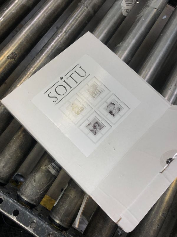 Photo 1 of Gallery wall frames set. 4 pack 8 X 8 inch. Photo frames for wall. Collage Artworks Prints. Wall Frame Set. Picture frame set (WHITE)