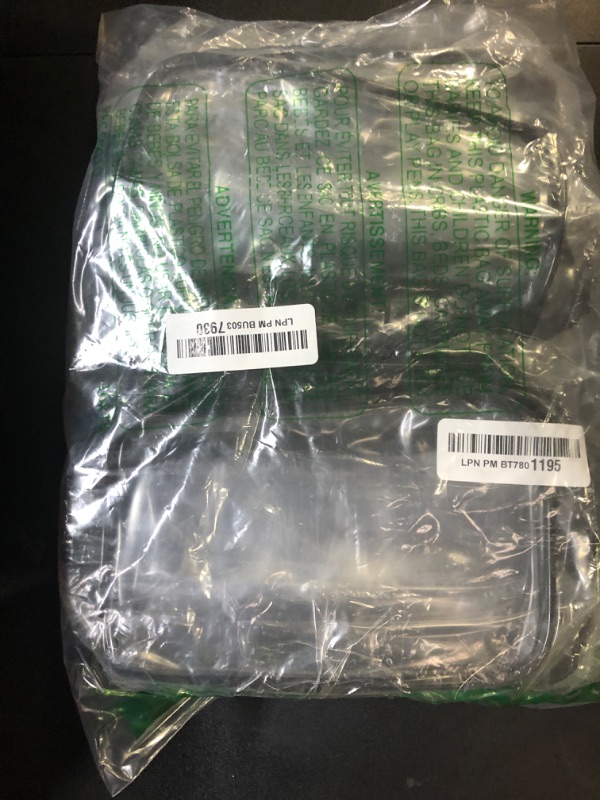 Photo 2 of 12pcs Clear Storage Bags Small