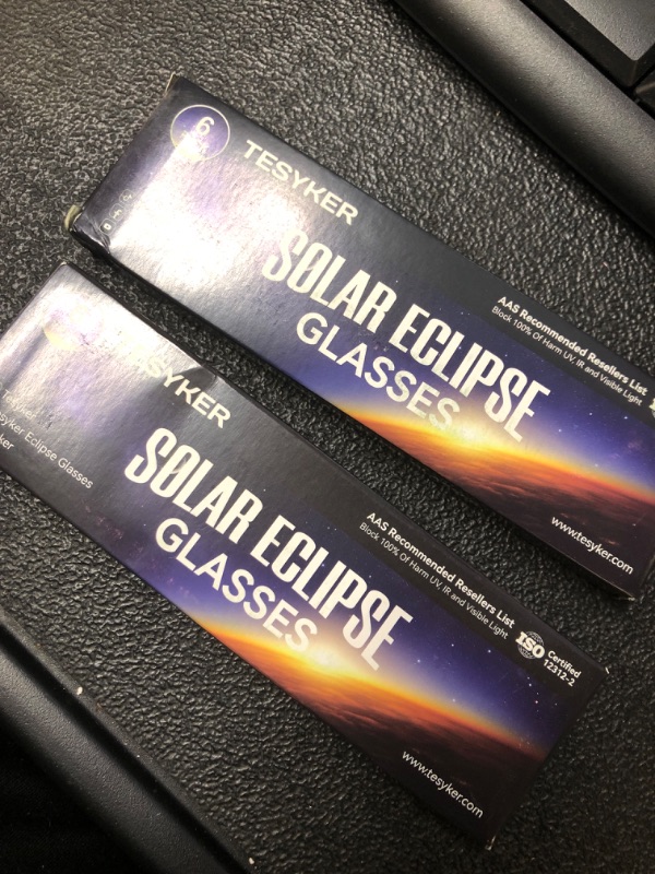 Photo 2 of (12-Pack) EclipseGuard: Premium Eclipse Viewing Glasses - AAS Recommended 2pcs