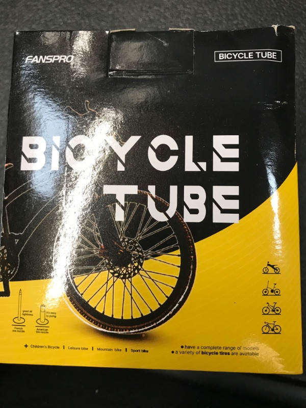 Photo 2 of 2 Pack of 20 Inch Bike Tube 20x1.75 20x1.95 20x2.10 20x2.125 Heavy Duty Bicycle Tube with 2 Tire Levers,32mm Schrader Valve Premium Quality Butyl Inner Tube