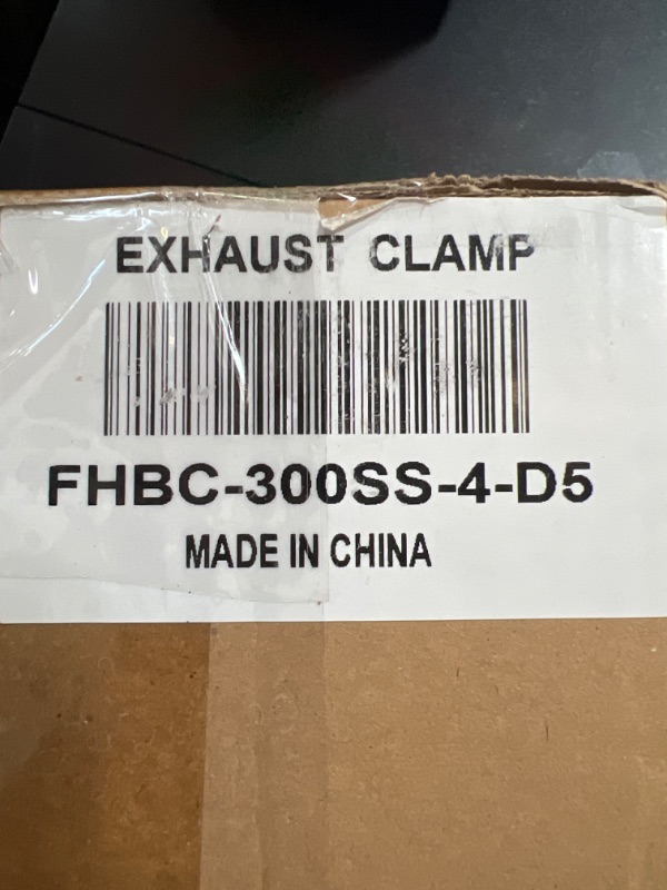 Photo 2 of 
Exhaust Clamps Band Clamp 3'' Lap Joint - Stainless Steel Lap Joint