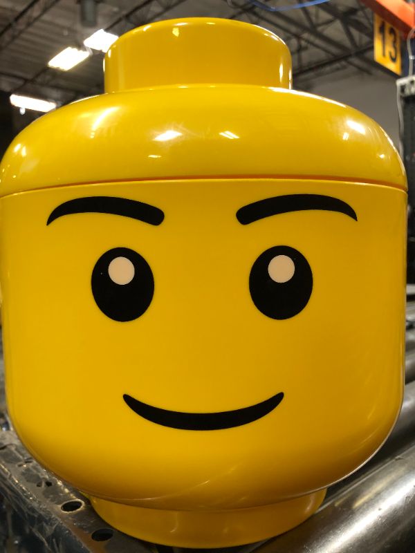 Photo 1 of 11inch Tall lego head 