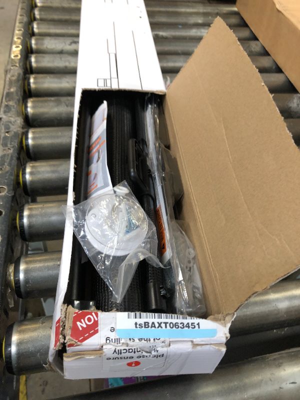 Photo 1 of 75 Inch Extra Wide Retractable Baby Gate for Wide Openings Child Gate Indoor Outdoor Retractable Gate Large Baby Gate Retractable Gates for Dogs Mesh Dog Gate for Stairs, Doorways, Porches, Black