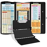 Photo 1 of Nursing Clipboard Foldable Nurse Clipboard: Medical Folding Clipboards with Nursing Edition Cheat Sheets