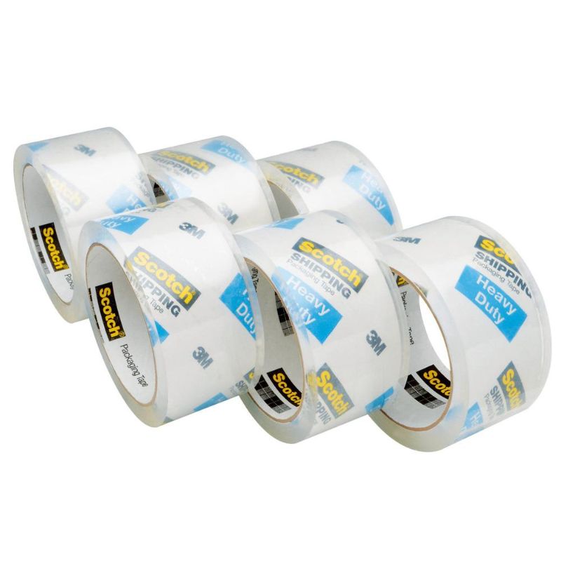 Photo 1 of 1.88 in. X 54.6 Yds. Heavy Duty Shipping Packaging Tape (36 Rolls per Case) -- 5 six-packs