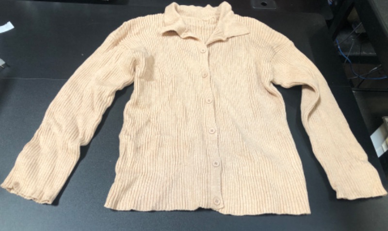 Photo 1 of Beige Cardigan - Small