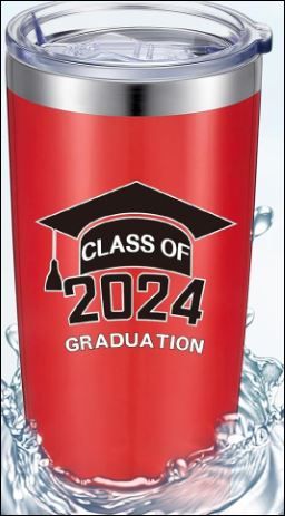 Photo 1 of  2024 Class of Graduation Travel Tumbler