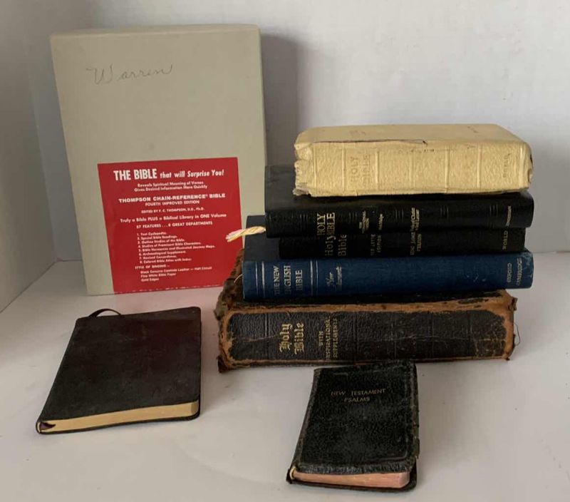 Photo 1 of VINTAGE BIBLES