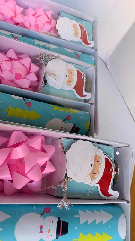 Photo 1 of 3-CHRISTMAS WRAP MULTIPLE PRESENT KITS