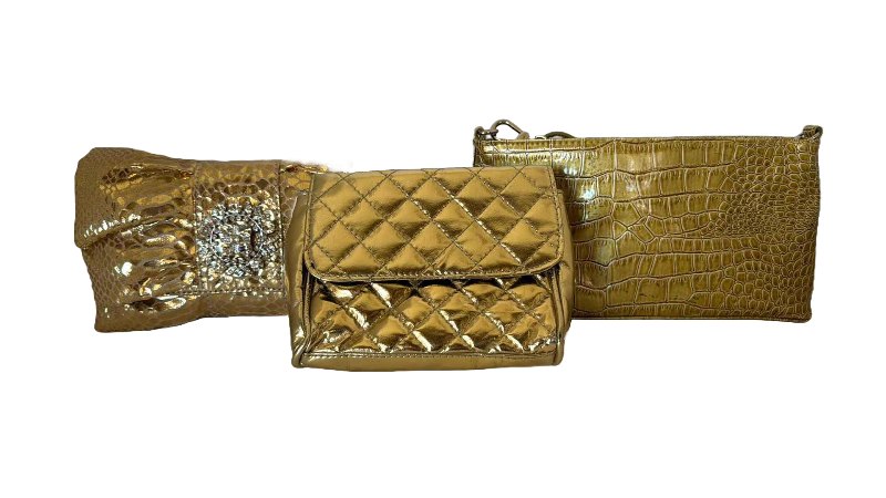 Photo 1 of 3-GOLD PURSE/CLUTCHES