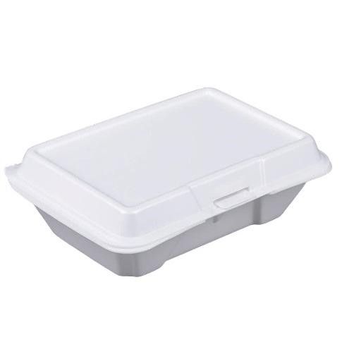Photo 1 of CASE OF DOLCO 200 8LB LUNCH BOX H/FACE WHITE CONTAINERS