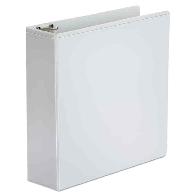 Photo 1 of CASE OF TWELVE UNIVERSAL ROUND 3 RING BINDERS MODEL UNV20992