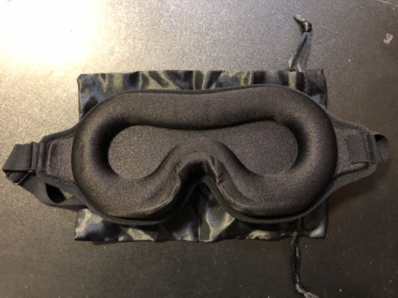 Photo 1 of Sleep Mask, Upgraded 3D Contoured Cup Eye mask Blindfold, Block Out Light, Eye mask with Adjustable Strap, Breathable & Soft for Sleeping, Traveling (Black)
