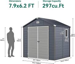 Photo 1 of  8x6.2FT Shed (without Floor