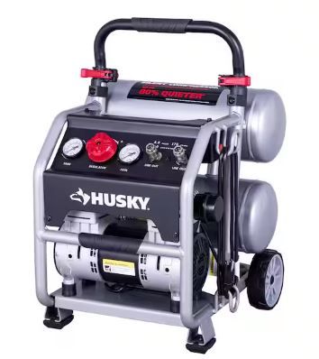 Photo 1 of 4.5 Gal. 175 PSI Portable Electric Quiet Air Compressor
