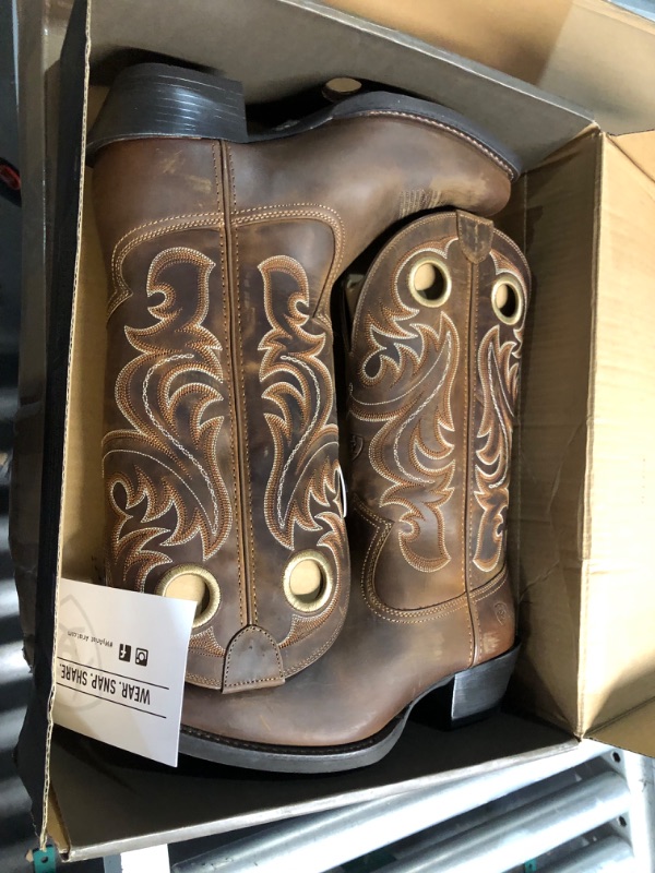 Photo 2 of (READ FULL POST) Ariat Men's Sport Square Toe Western Cowboy Boot Size 11 Brown