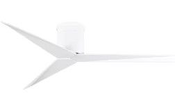 Photo 1 of **NONREFUNDABLE**FOR PARTS OR REPAIR**SEE NOTES**
Matthews Fan Company Eliza 56-in Gloss White Indoor/Outdoor Flush Mount Ceiling Fan and Remote (3-Blade)
