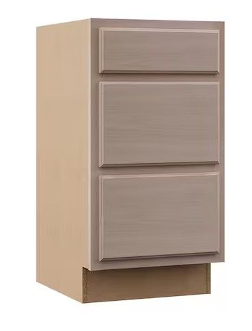 Photo 1 of **NONREFUNDABLE**FOR PARTS OR REPAIR**SEE NOTES**
*****STOCK IMAGE FOR SAMPLE*****
24 in. W x 24 in. D x 34.5 in. H - Assembled Drawer Base Kitchen Cabinet in Unfinished with Recessed Panel
