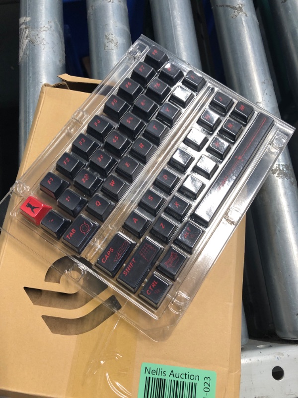 Photo 2 of ***STOCK PHOTO REFERENCE ONLY***MOLGRIA Red Samurai Keycaps, 129 Set PBT KeyCaps for Gaming Keyboard, Cherry Profile Dye Sublimation Custom Keycaps with Puller for Gateron Kailh Cherry MX Switch 104/87/71/61 60 Percent Keyboard
