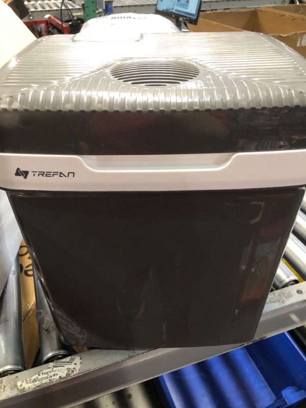 Photo 3 of ***USED - DOESN'T POWER ON - UNABLE TO TROUBLESHOOT***
Electric Cooler 28QT/26L,Portable Thermoelectric Fridge (48?~139?), Mini Car Fridge Car Cooler Plug in, Electric Coolers for Vehicles AC/DC,12 Volt Refrigerator for Car, Travel, Camping,Truck