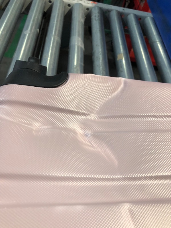 Photo 6 of ***DAMAGED - DENTED - SEE PICTURES***
Wrangler 20" Spinner Carry-On Luggage, Lilac Carry-On 20-Inch Lilac