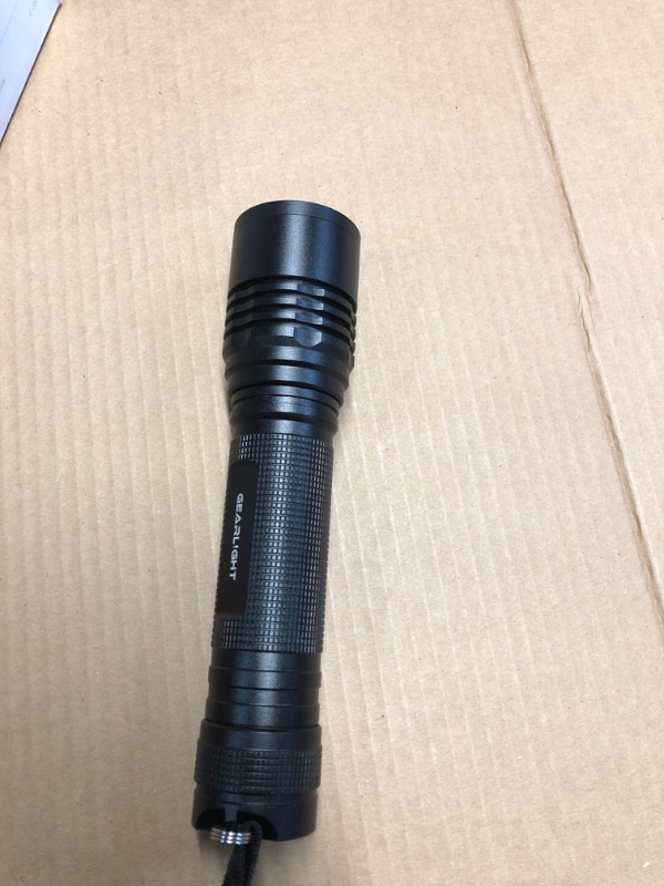 Photo 2 of **NONREFUNDABLE**FOR PARTS OR REPAIR**SEE NOTES**
GearLight S2000 LED Flashlight High Lumens - Super Bright, Powerful, Mid-Size Tactical Flashlight for Outdoor Activity & Emergency Use