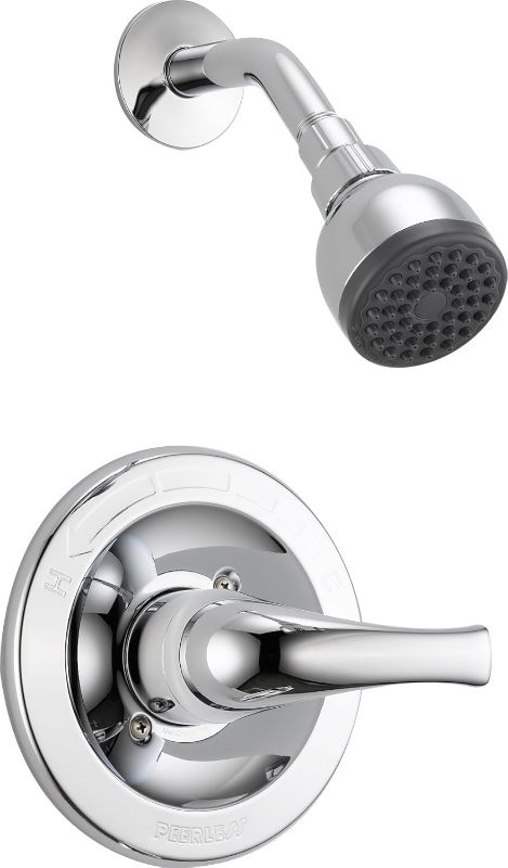 Photo 1 of (used)(incomplete)(see images)Peerless PTT188763 Shower Trim, Chrome