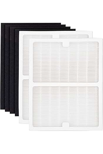Photo 1 of 2 Pack Replacement Filters - A - for Idylis Air Purifiers AC-2119, IAP-10-100, IAP-10-150, IAPC-40-140 and Filtrete FAP-C01-A, Part# IAF-H-100A