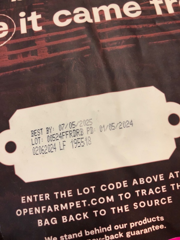 Photo 3 of ***(EXP:07/2025 )NONREFUNDABLE***Open Farm RawMix Ancient Grains Front Range Recipe for Dogs, includes Kibble, Bone Broth, and Freeze Dried Raw, Inspired by The Wild, Humanely Raised Protein and Non-GMO Fruits and Veggies, 20 lb Front Range Recipe 20 Poun