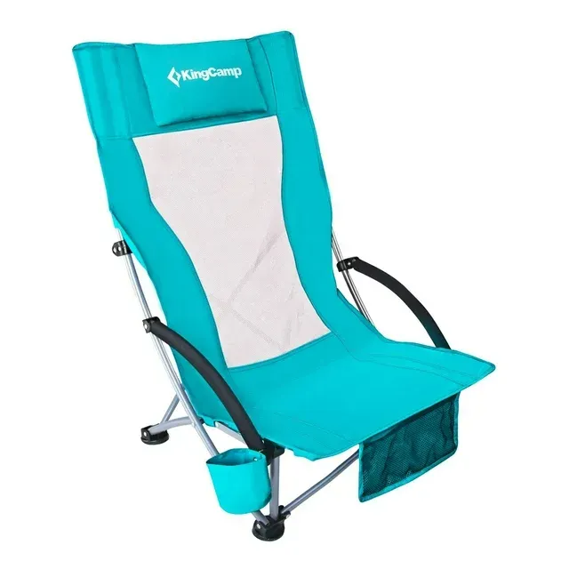 Photo 1 of  Low Sling Beach Chairs Folding High Mesh 