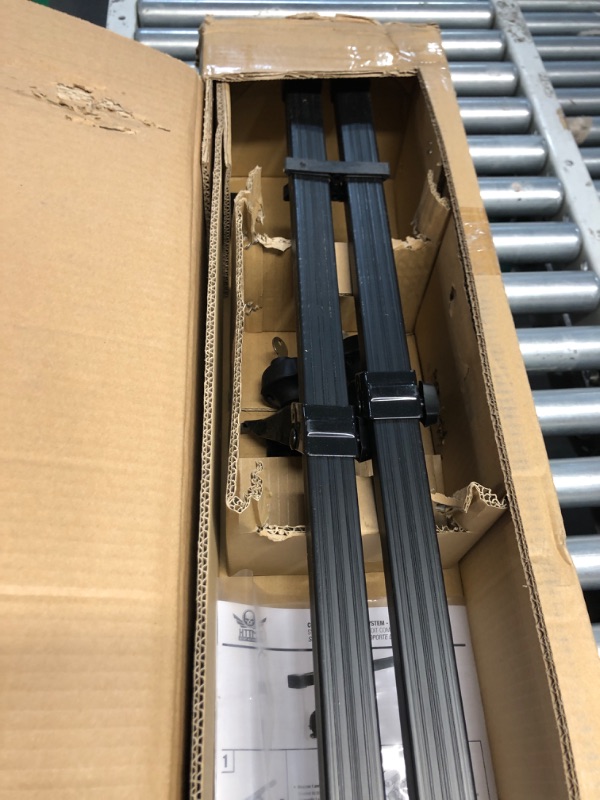 Photo 2 of ***USED - LIKELY MISSING PARTS - UNABLE TO VERIFY FUNCTIONALITY***
HTTMT- MT371-033- All-In-One SR1001 56" ROOF RACK SYSTEM Compatible With Most VEHICLES RAIN GUTTERS 130 LB CAPACITY [See Fitment]