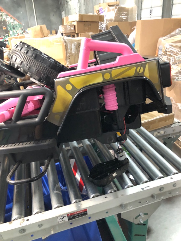 Photo 1 of (NON REFUNDABLE FOR PARTS)
L8 Ride On Car, 12V Kids Electric Car w/Remote Control, 2 Seater, Spring Suspension, Bluetooth Speaker, Multi Music Modes, 3 Speeds, LED Lights, Xmas & Birthday Gift Ideas for Kids Ages 3-8 A.pink