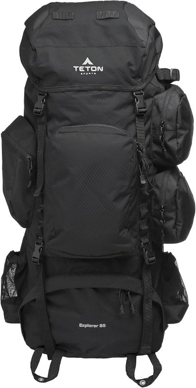 Photo 1 of ***USED - DIRTY - SEE PICTURES***
TETON 85L Explorer Internal Frame Backpack for Hiking, Camping, Backpacking, Rain Cover Included