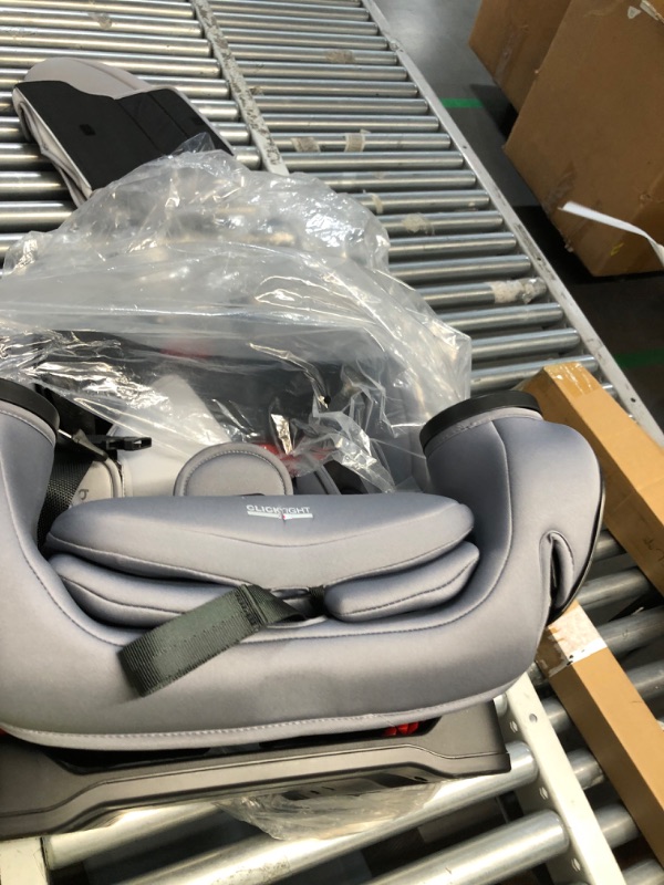 Photo 3 of ***USED - DIRTY - LIKELY MISSING PARTS***
Britax One4Life Convertible Infant Car Seat, 10 Years of Use from 5 to 120 Pounds, Converts from Rear-Facing to Forward-Facing Booster Seat, Machine-Washable Fabric, Glacier Graphite