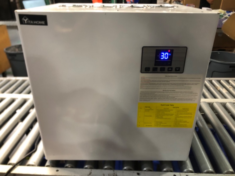 Photo 6 of ***USED - PARTIAL SET - MISSING BOTTOM HALF - SEE COMMENTS***
YITAHOME Commercial Ice Maker Machine 550LBS/24H with 300LBS Storage Bin, Upgraded Compressor, Self-Cleaning Stainless Steel Industrial Ice Machine with Ice Scoop, Ice Bucket and Connection Hos